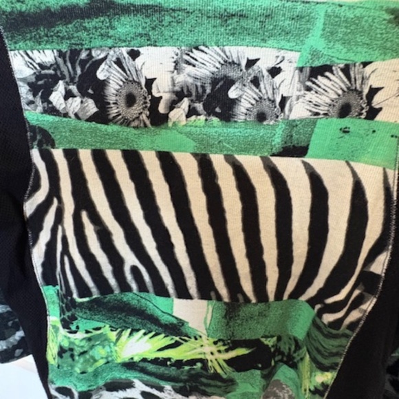 Betty Barclay Collection sz M Women's top multicolour floral & animal print - Picture 14 of 16